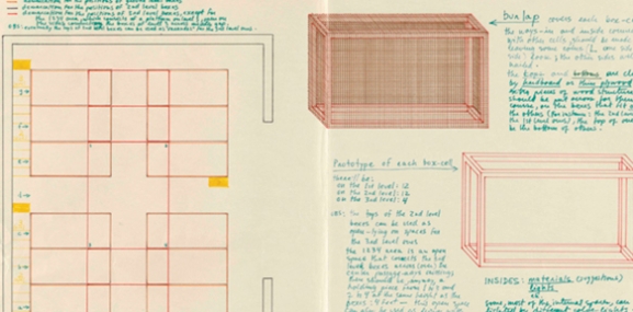 
	Plans for Barracao Experiment 2 (related to former Nests experiments), included in the Museum of Modern Art’s 1970 exhibition Information, 1970.
